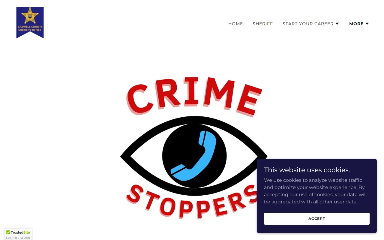 Caswell County Crime Stoppers anonymous tip program information